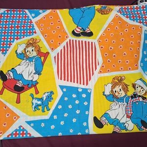 Vintage Raggedy & Andy Standard pillowcase